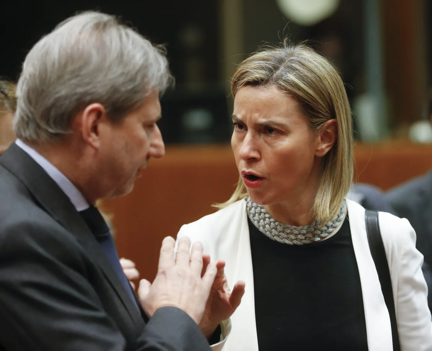 Federica Mogherini i Philip Hammond
