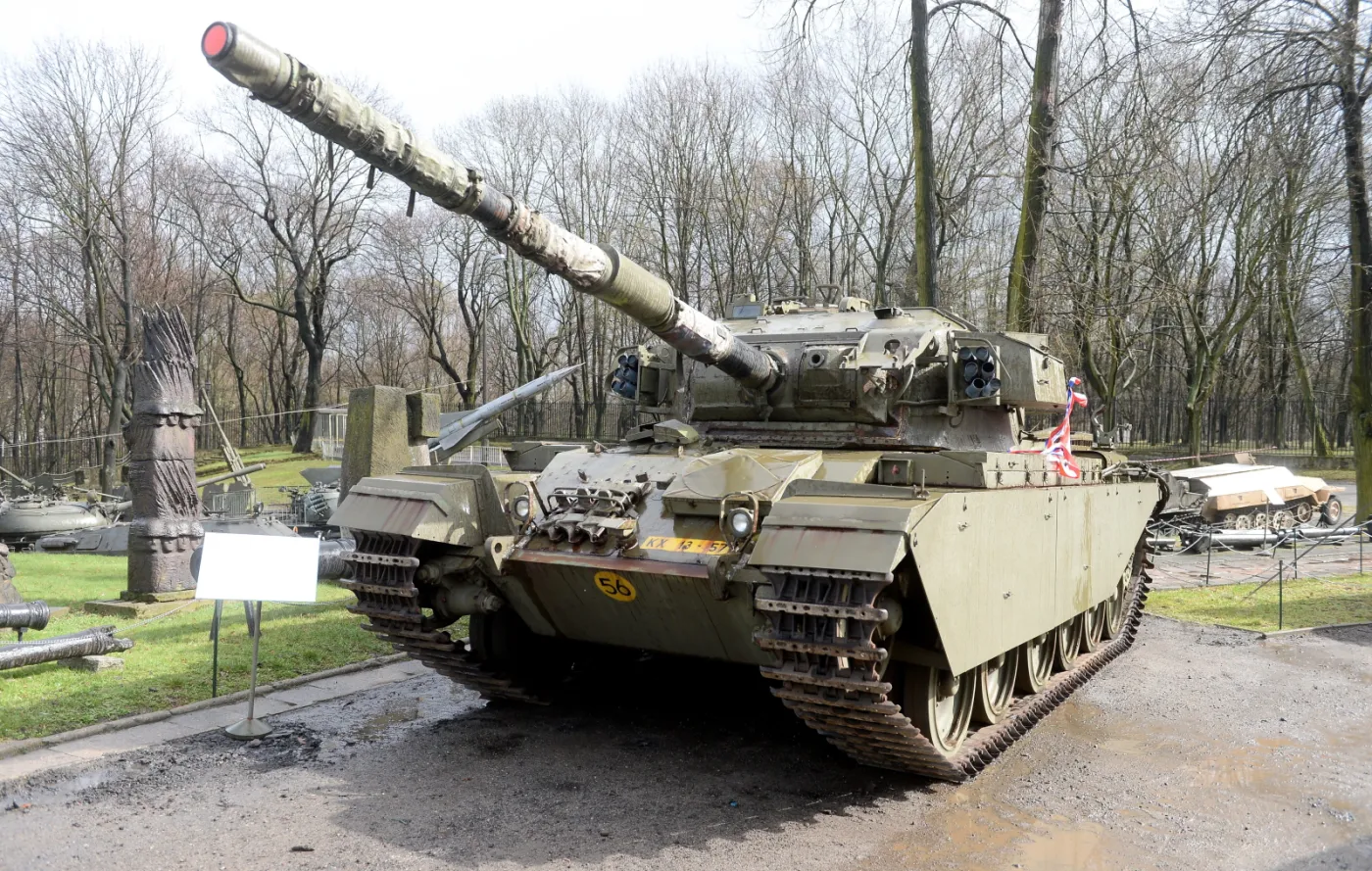 Czołg CENTURION MK-5 podarowany Polsce przez króla Niderlandów
