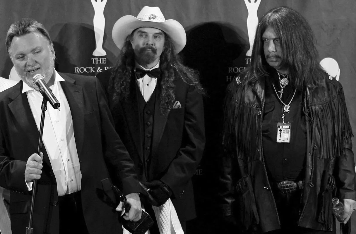 Lynyrd Skynyrd (od lewej): Ed King, Artimus Pyle i Robert "Bob" Burns