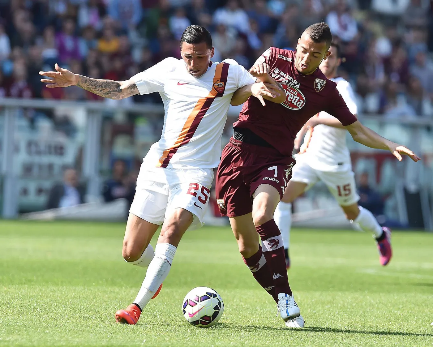 Omar El Kaddouri i Jose Holebas