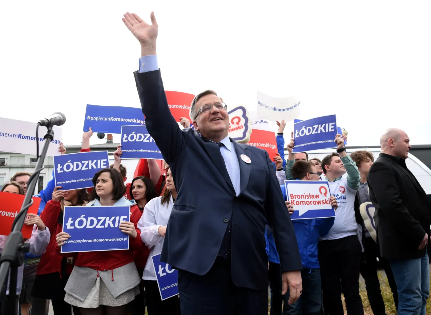 Prezydent Komorowski naraził się niewidomym