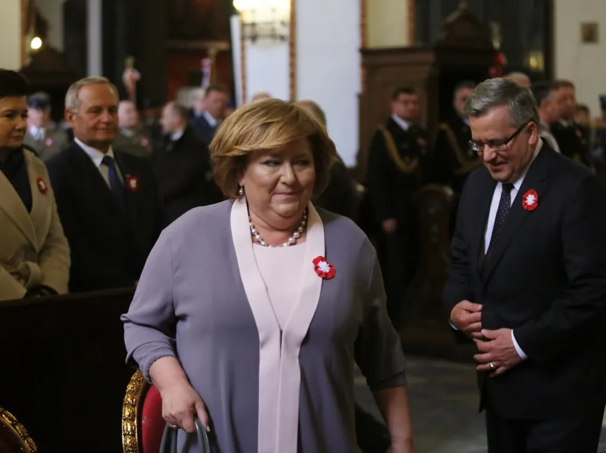 Anna Komorowska; Bronisław Komorowski