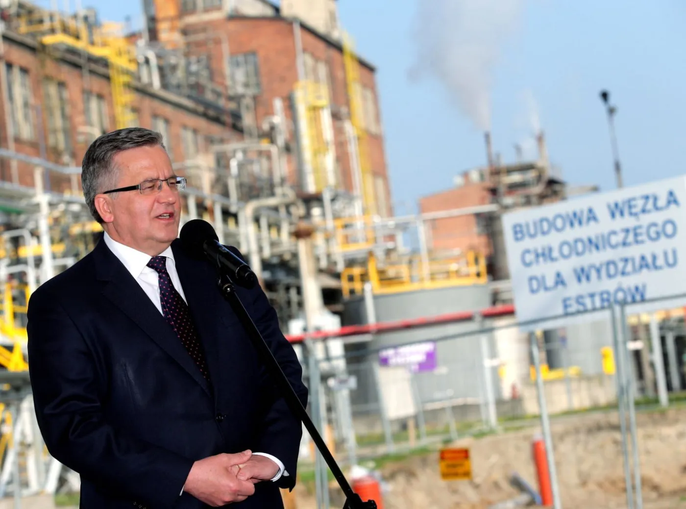 Prezydent Bronisław Komorowski w Kędzierzynie-Koźlu