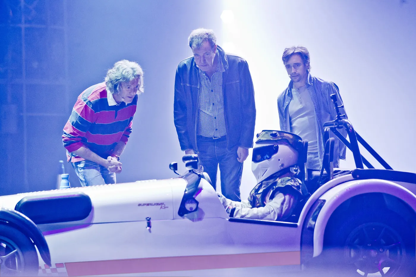 James May, Jeremy Clarkson, Richard Hammond i Stig