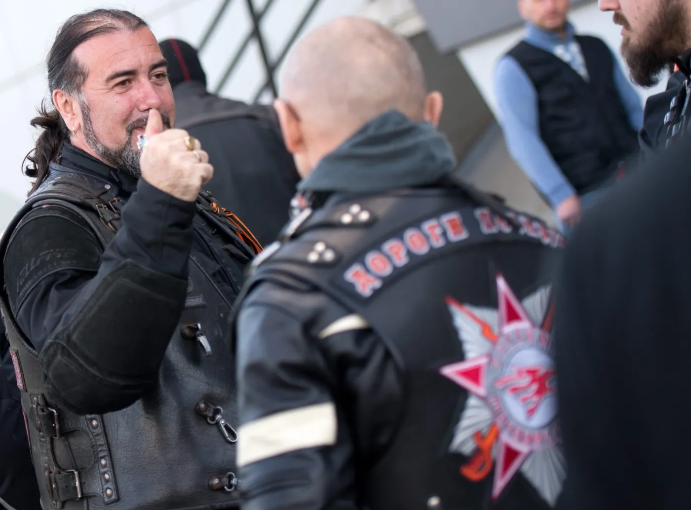 "Nocne Wilki" w niemieckim Torgau