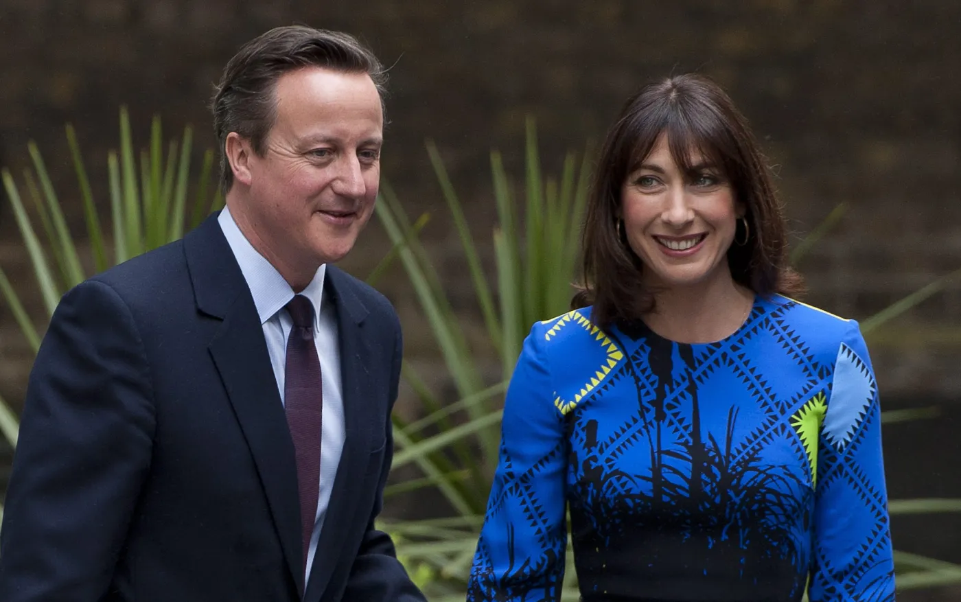 David Cameron i jego żona Samantha