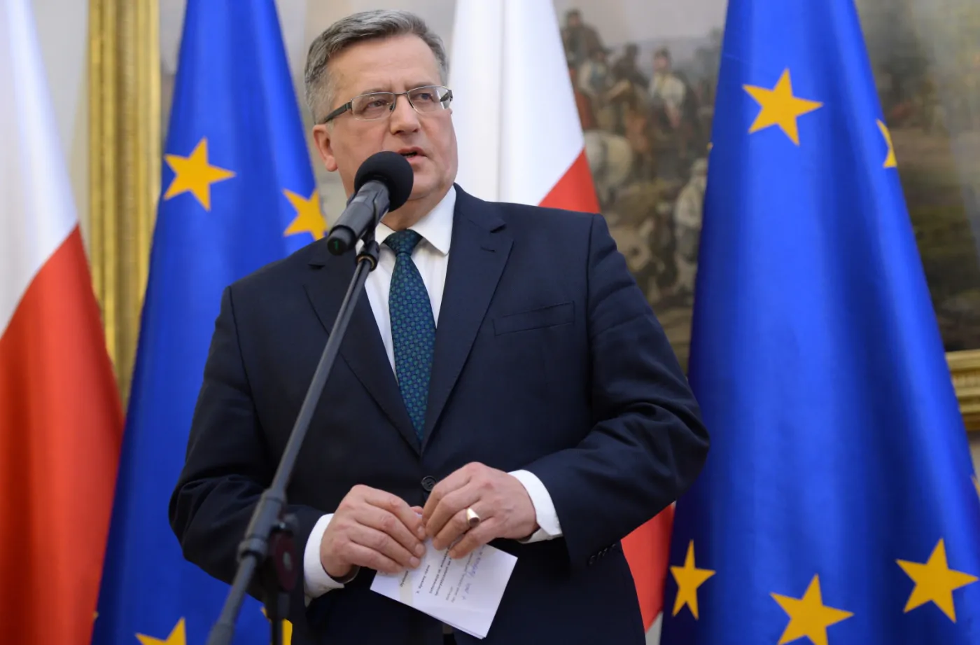 Prezydent Bronisław Komorowski 