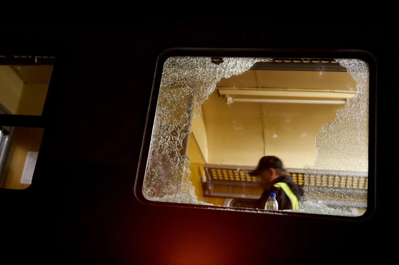 Atak kiboli na pociąg w Gdańsku