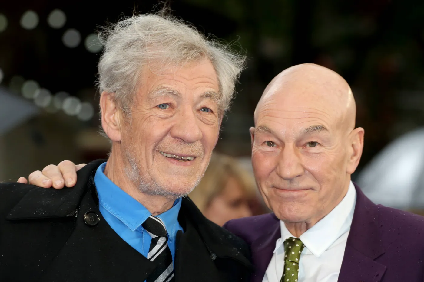 Patrick Stewart i Ian McKellen