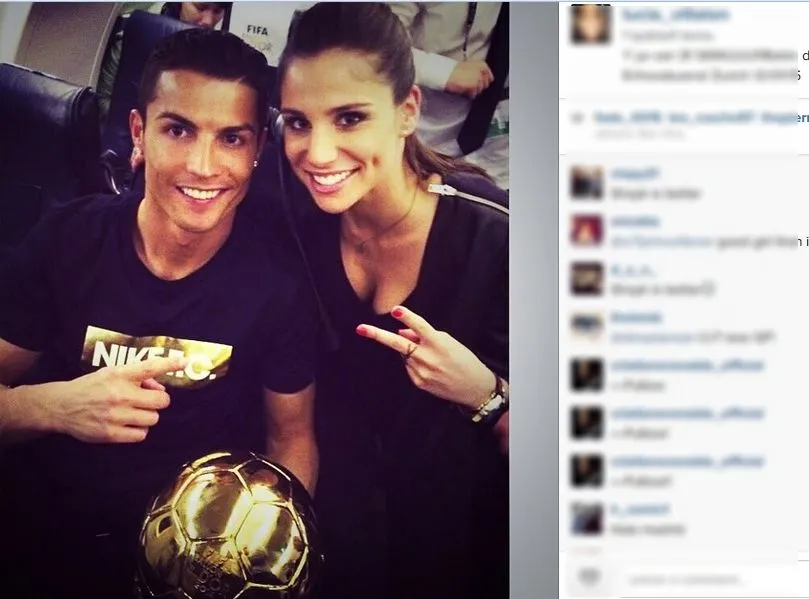 Cristiano Ronaldo już ma nową dziewczynę. Lucia Villalon piękniejsza od Iriny Shayk?