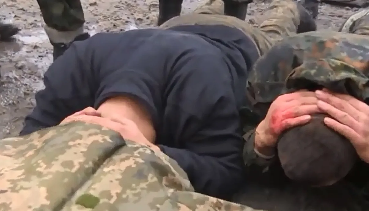 Stopklatka z opublikowanego wideo