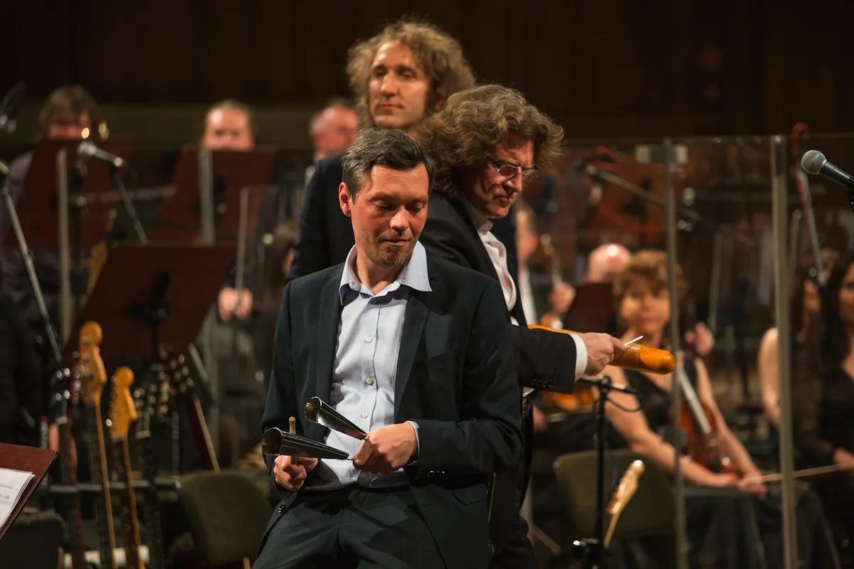 Zbigniew Wodecki z Mitch & Mitch na urodziny Pałacu Kultury i Nauki