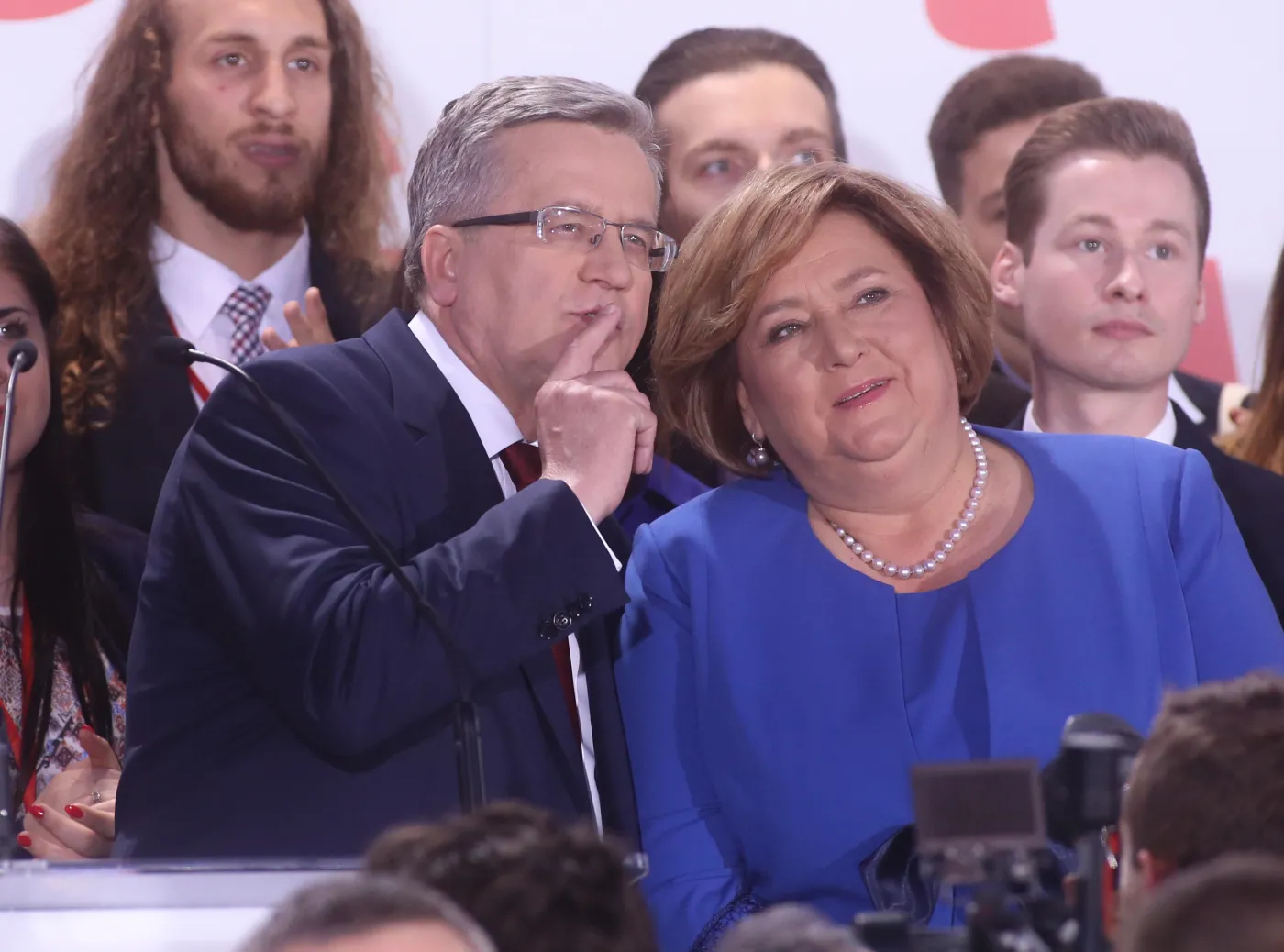Bronisław Komorowski i Anna Komorowska