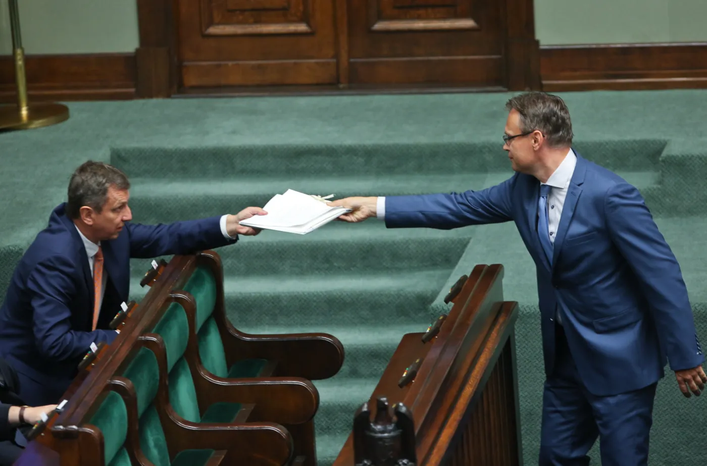 Andrzej Halicki i Arkadiusz Mularczyk