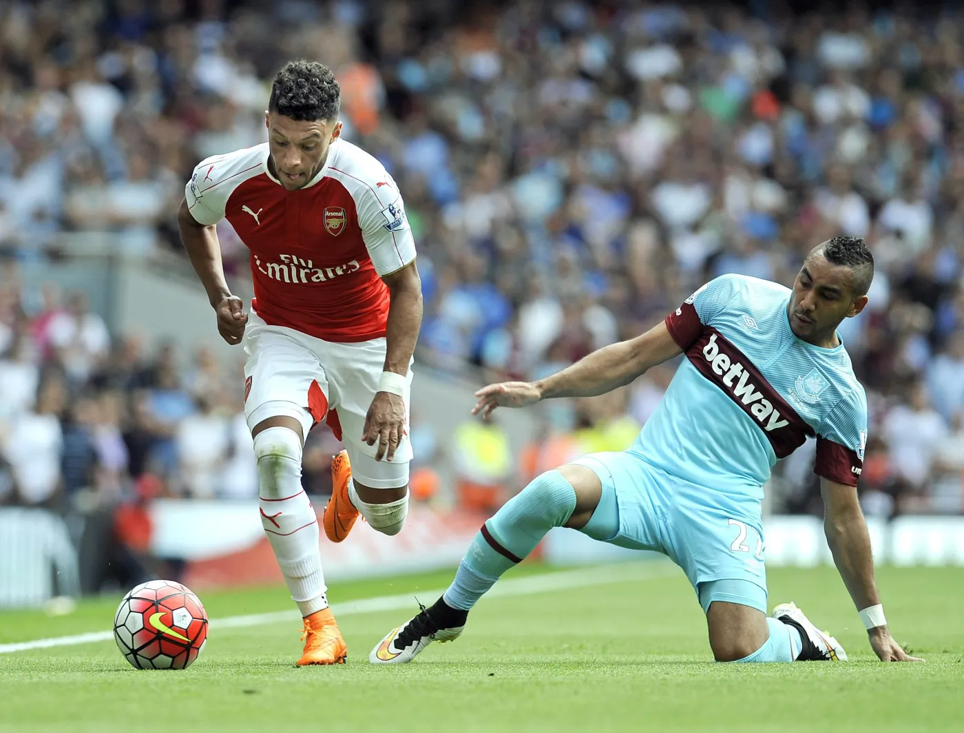 Liga angielska: Arsenal przegrał z West Ham United. WIDEO