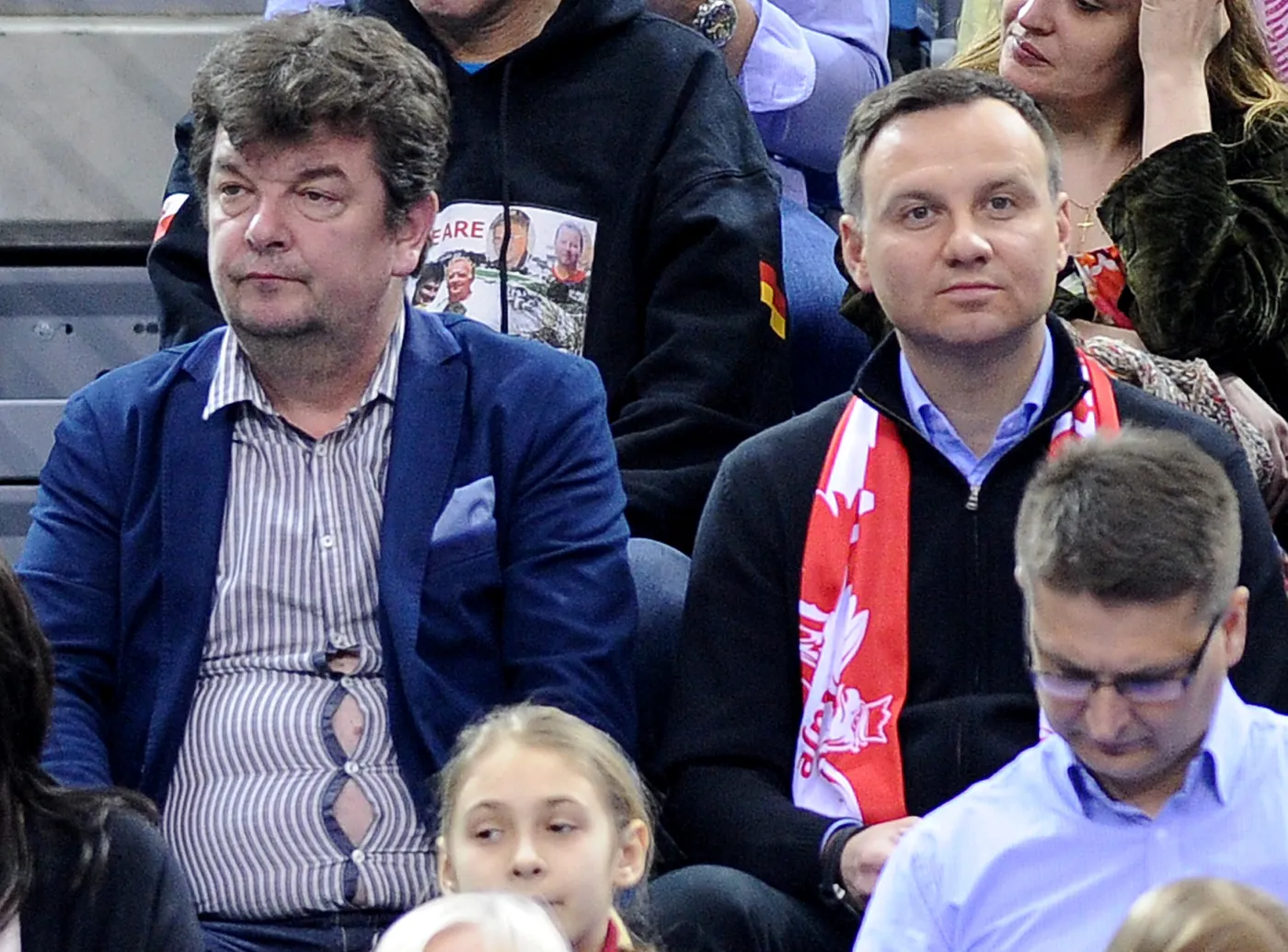 Robert Radwański i Andrzej Duda