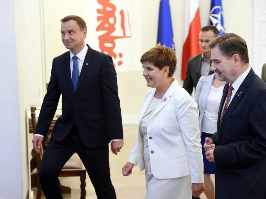 Andrzej Duda; Beata Szydło; Piotr Duda