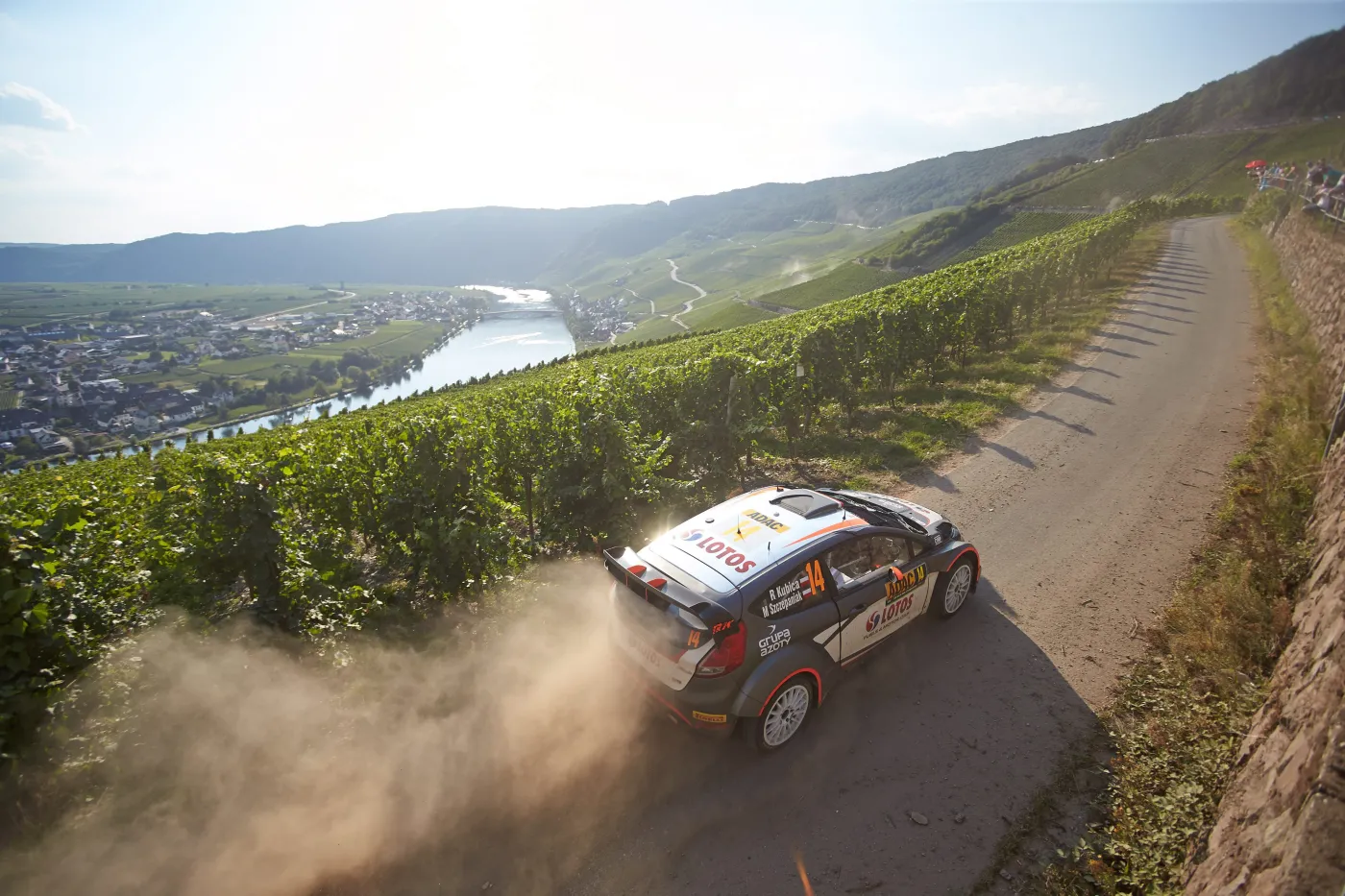 Robert Kubica na trasie Rajdu Niemiec