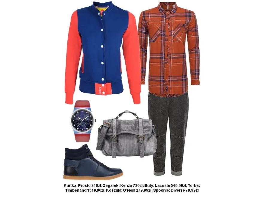 STYLIZACJE z kurtką bejsbolówką