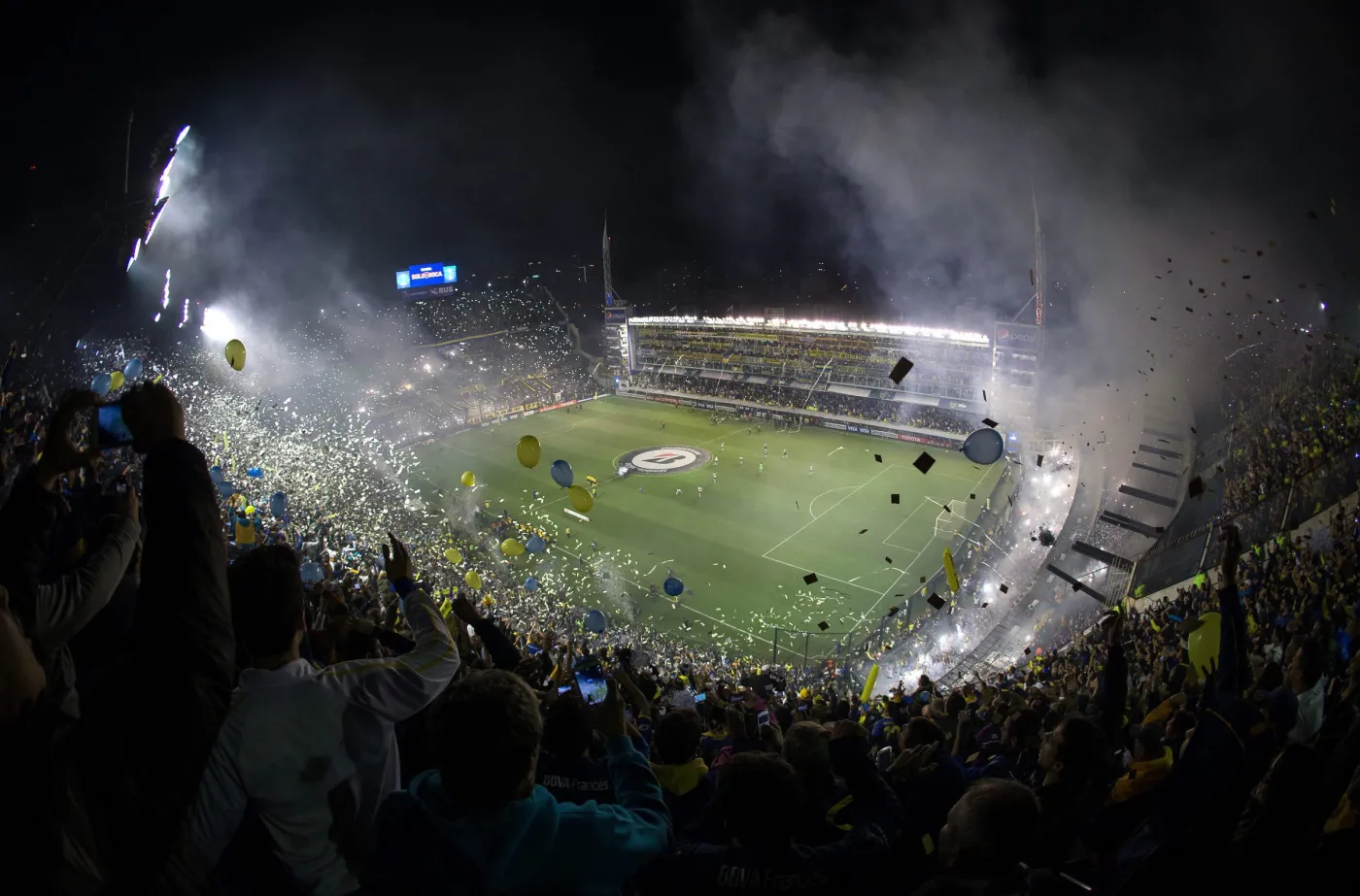 Stadion La Bombonera w Buenos Aires
