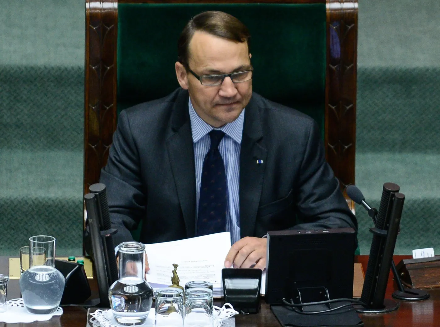 Marszałek Sejmu Radosław Sikorski