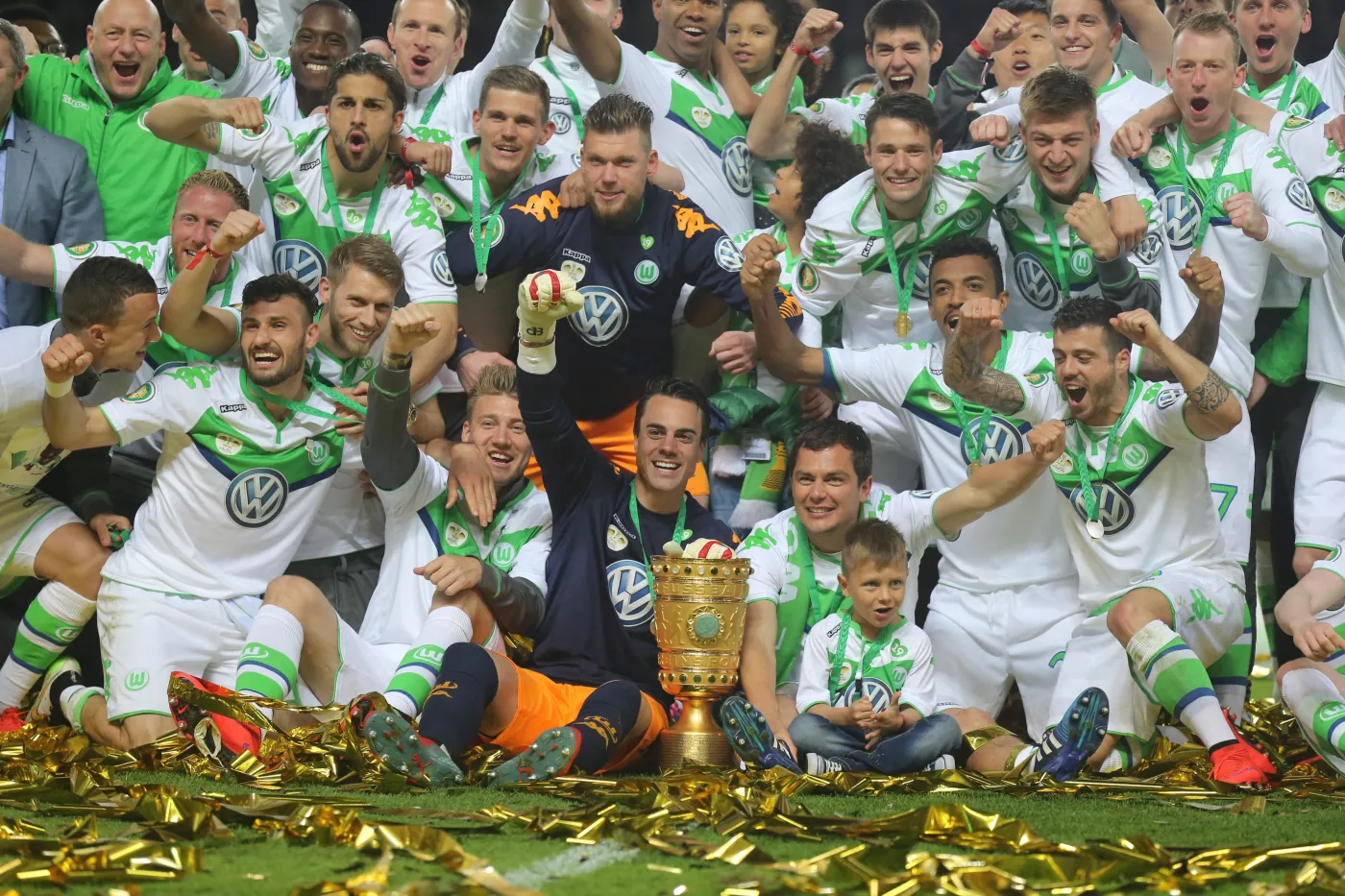 Piłkarze VfL Wolfsburg zdobyli Puchar Niemiec