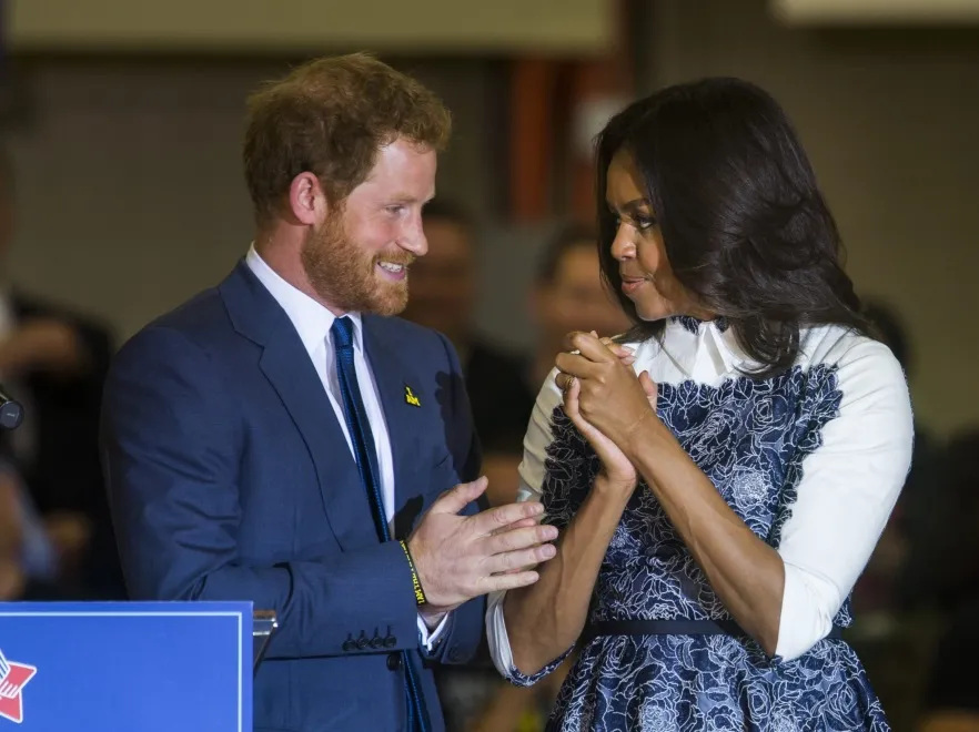 Michelle Obama; książę Harry