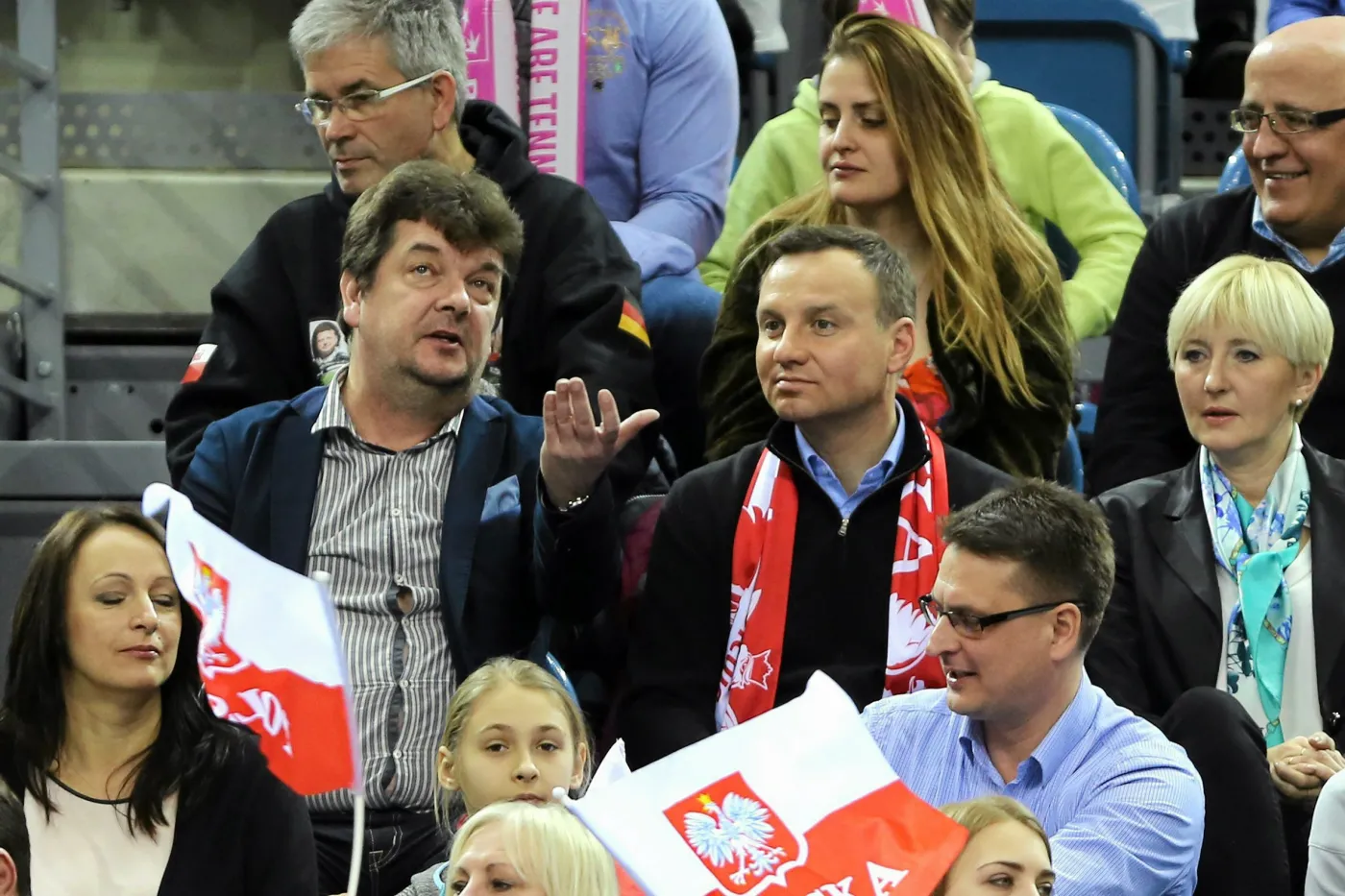 Robert Radwański i Andrzej Duda