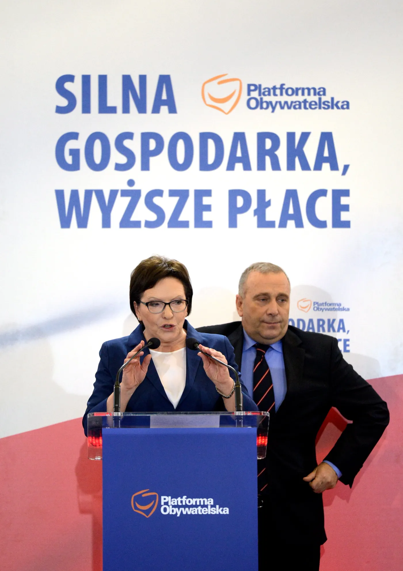 Ewa Kopacz i Grzegorz Schetyna