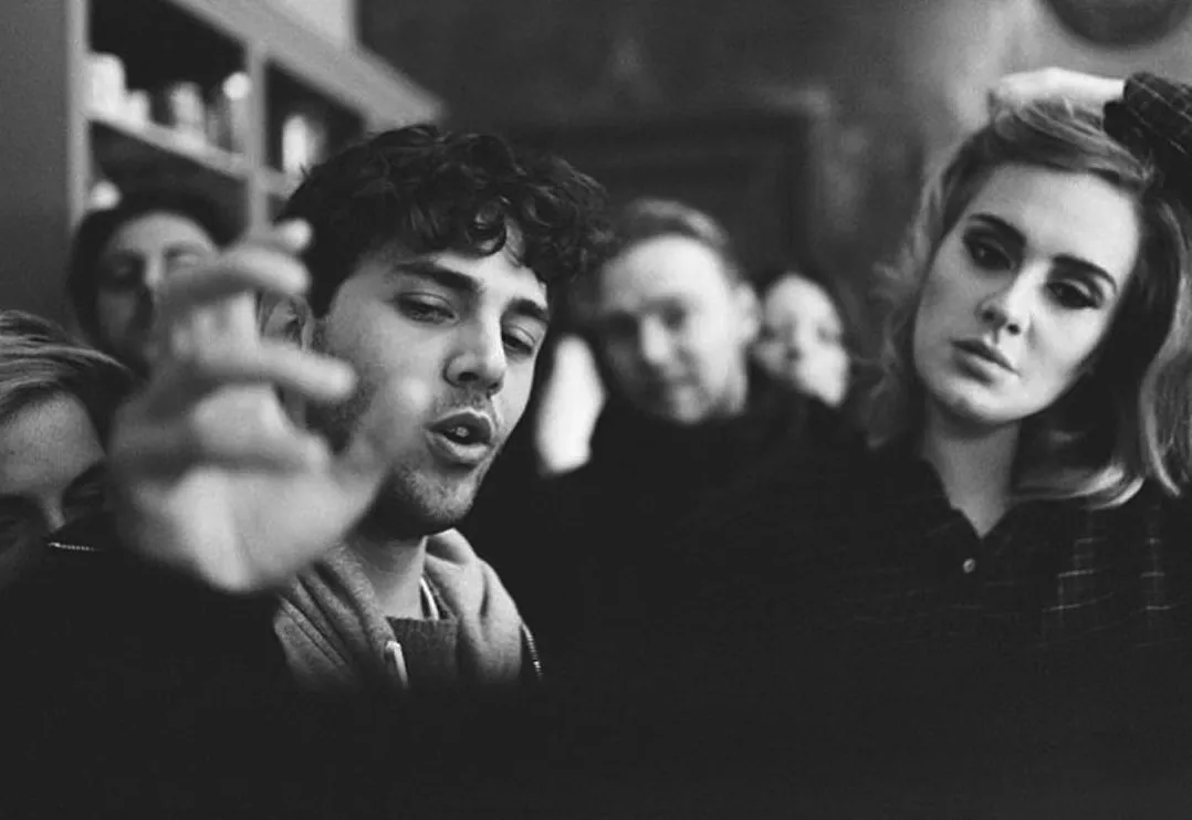 Adele i Xavier Dolan na planie klipu