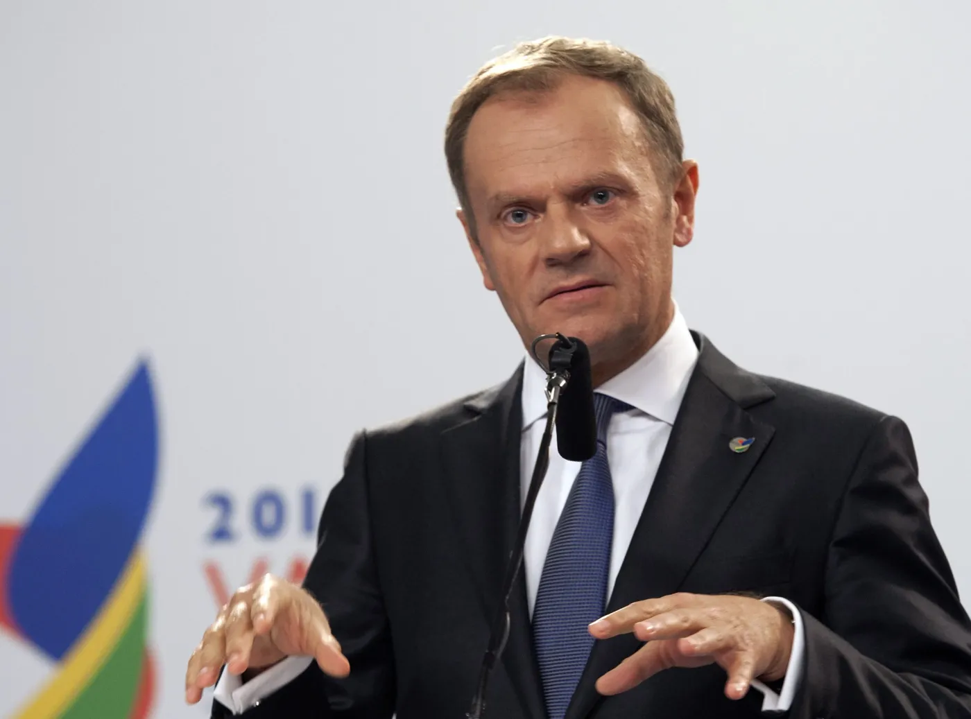 Donald Tusk przemawia w czasie szczytu na Malcie