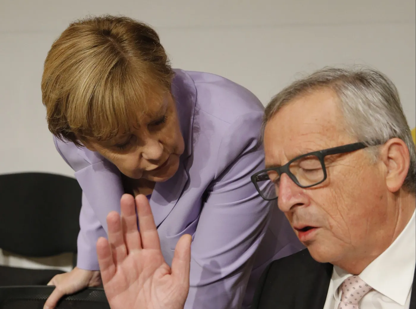 Angela Merkel i Jean-Claude Juncker
