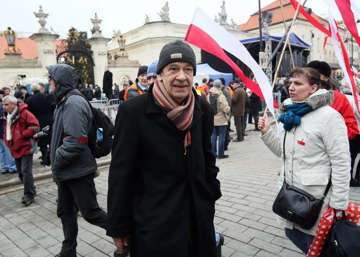 Antoni Krauze na Krakowskim Przedmieściu