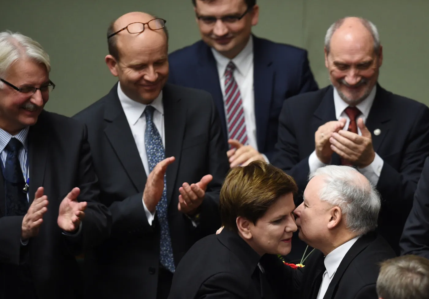 Beata Szydło i Jarosław Kaczyński