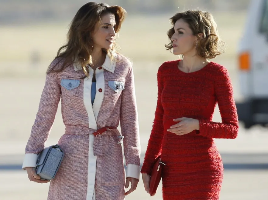 Królowa Rania z wizytą w Hiszpanii: jej prezencja przyprawia o zawrót głowy!