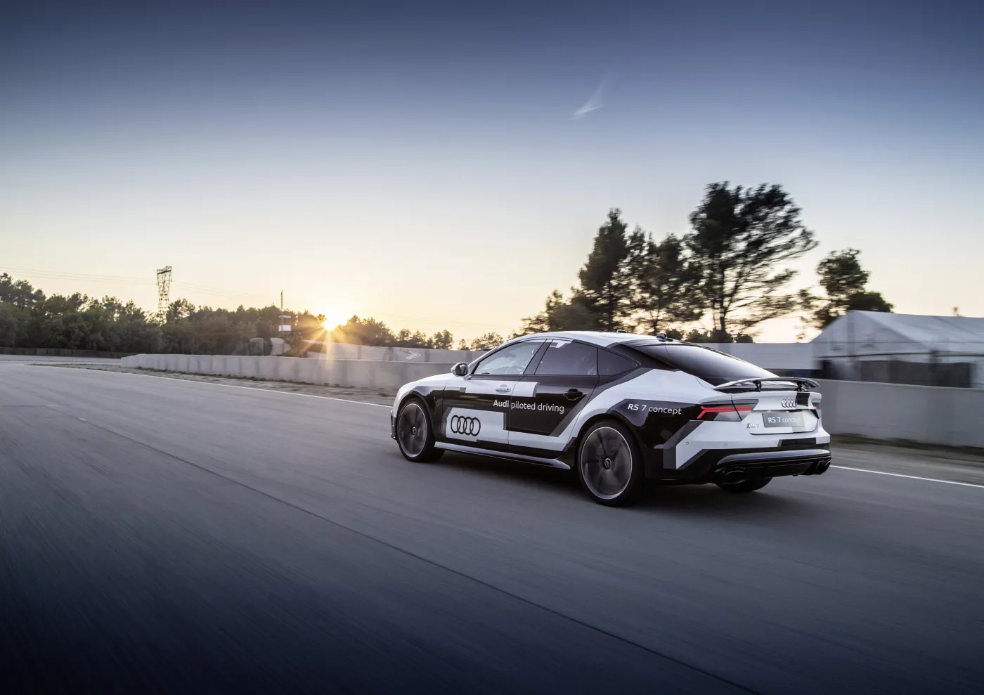 Audi RS 7 piloted driving concept