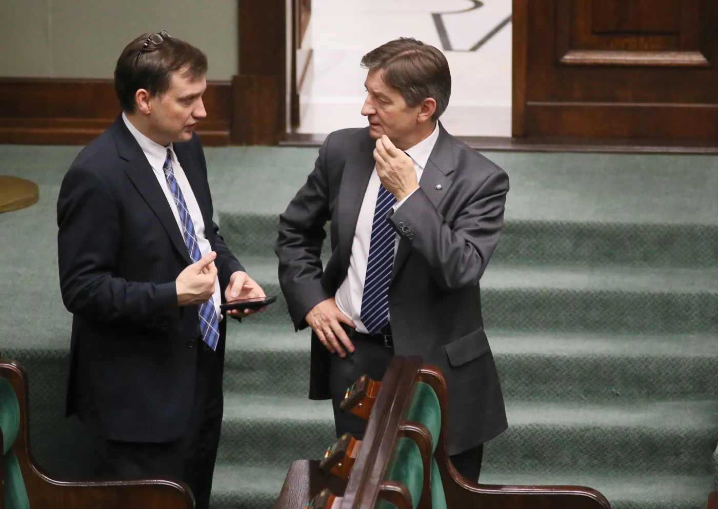 Zbigniew Ziobro i Marek Kuchciński