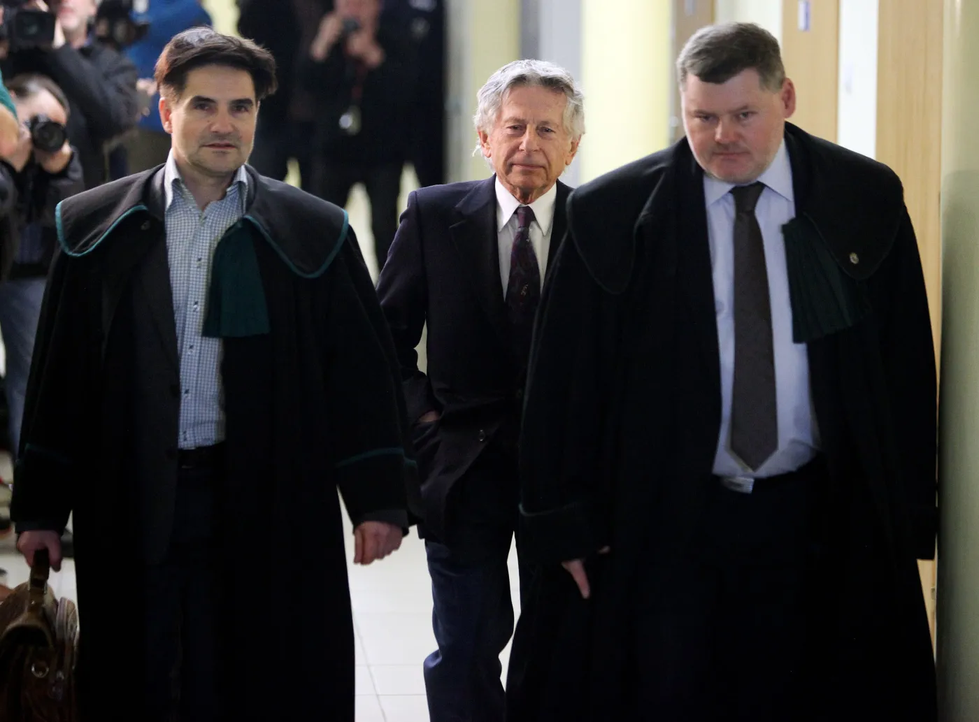 Roman Polański w krakowskim sądzie