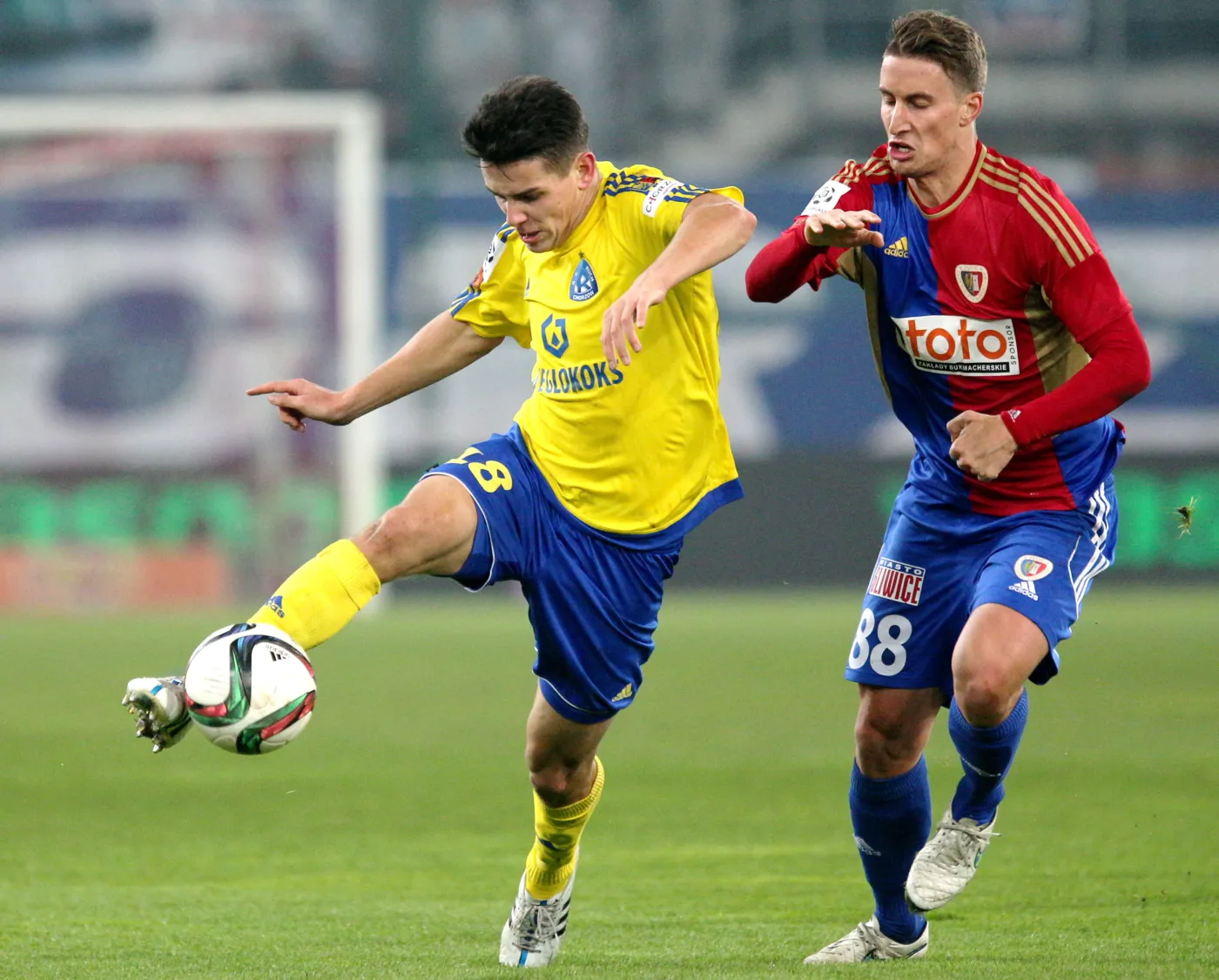 Uros Korun i Mariusz Stępiński