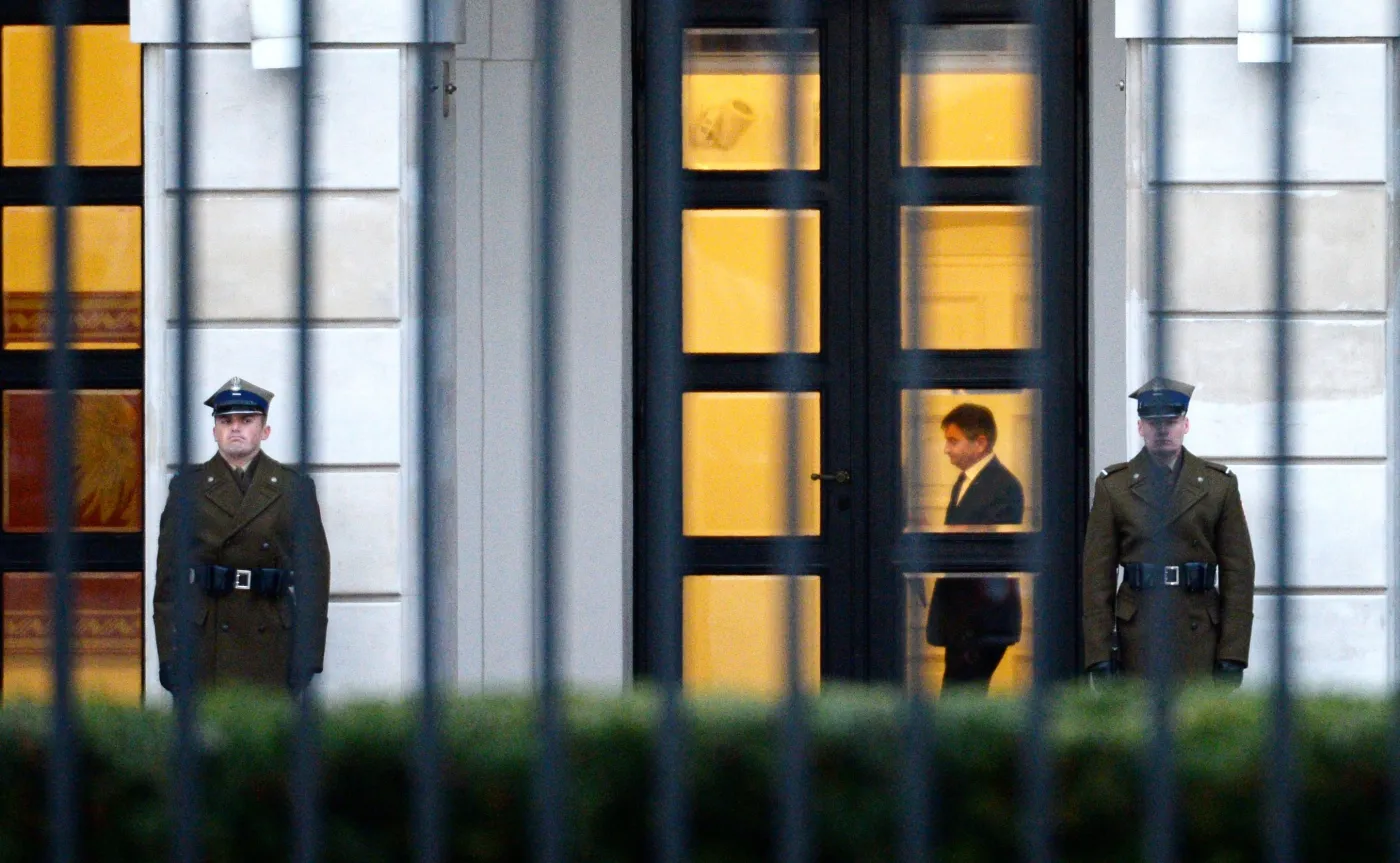 Marek Kuchciński w Pałacu Prezydenckim