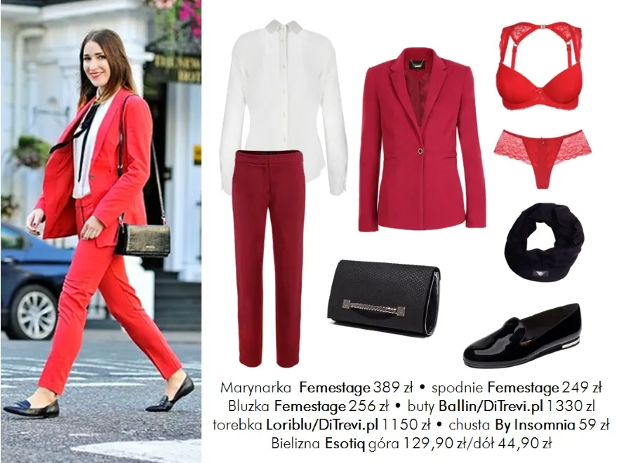 Świąteczna czerwień. STYLIZACJE