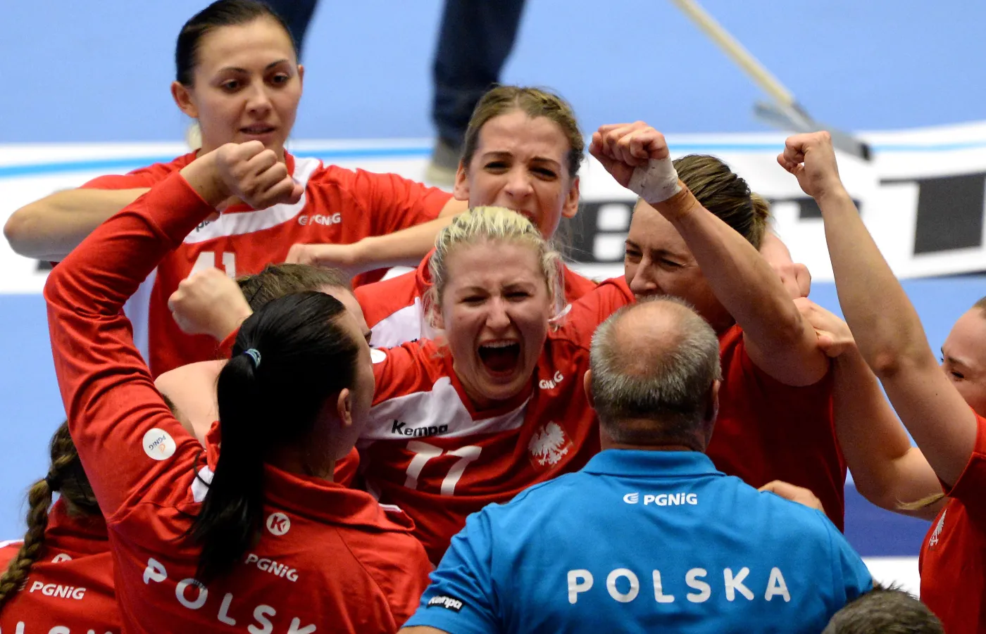 Radość polskich piłkarek ręcznych