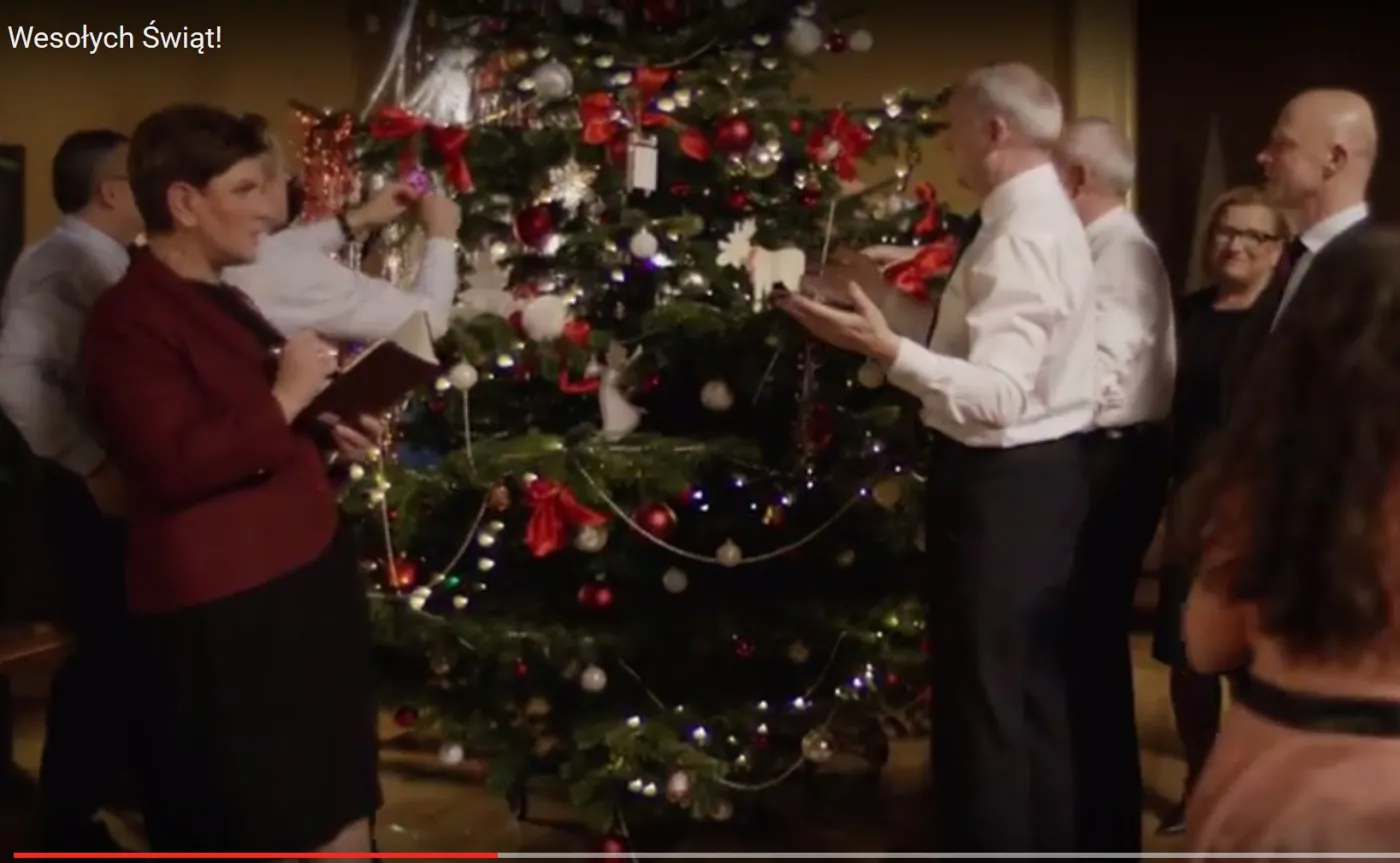 Świateczny klip Kancelarii Premiera