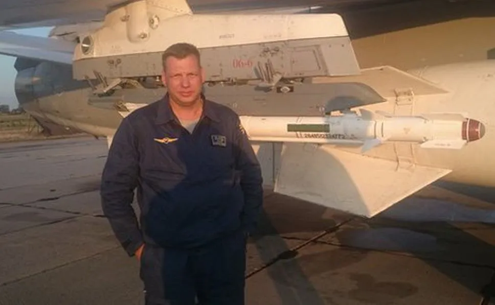 Siergiej Rumiancew, pilot maszyny zestrzelonej na granicy turecko-syryjskiej