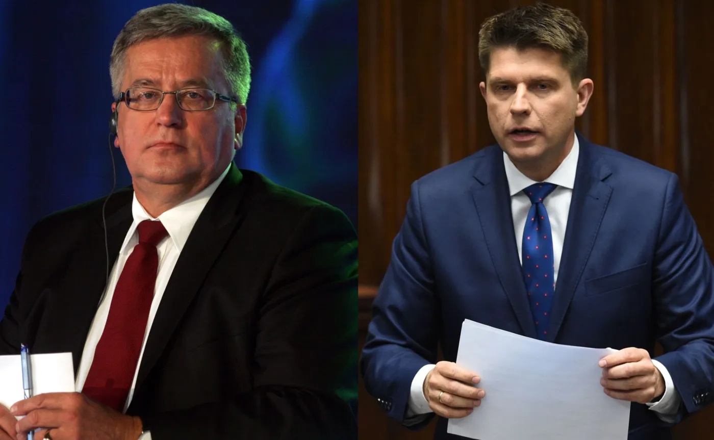 Bronisław Komorowski i Ryszard Petru