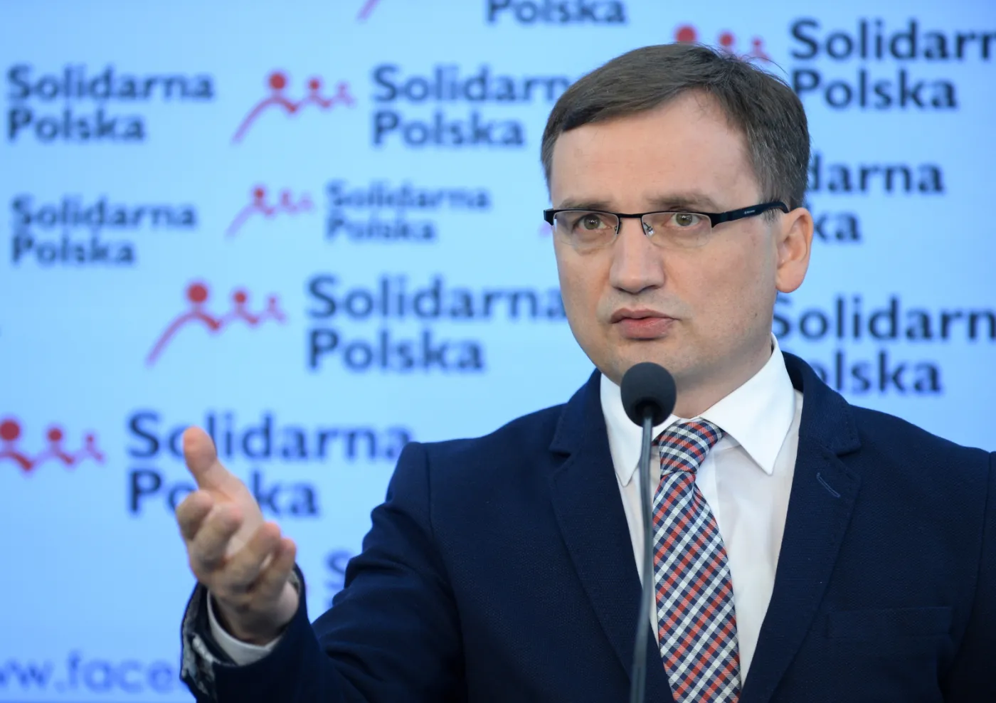 Prezes Solidarnej Polski Zbigniew Ziobro 