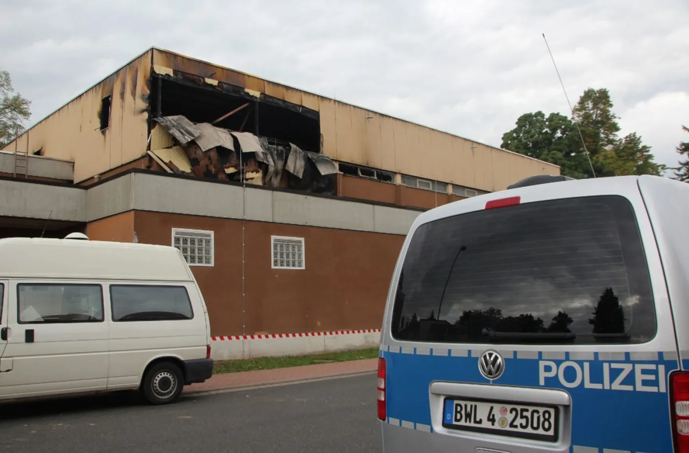 Podpalony ośrodek dla imigrantów w Wertheim