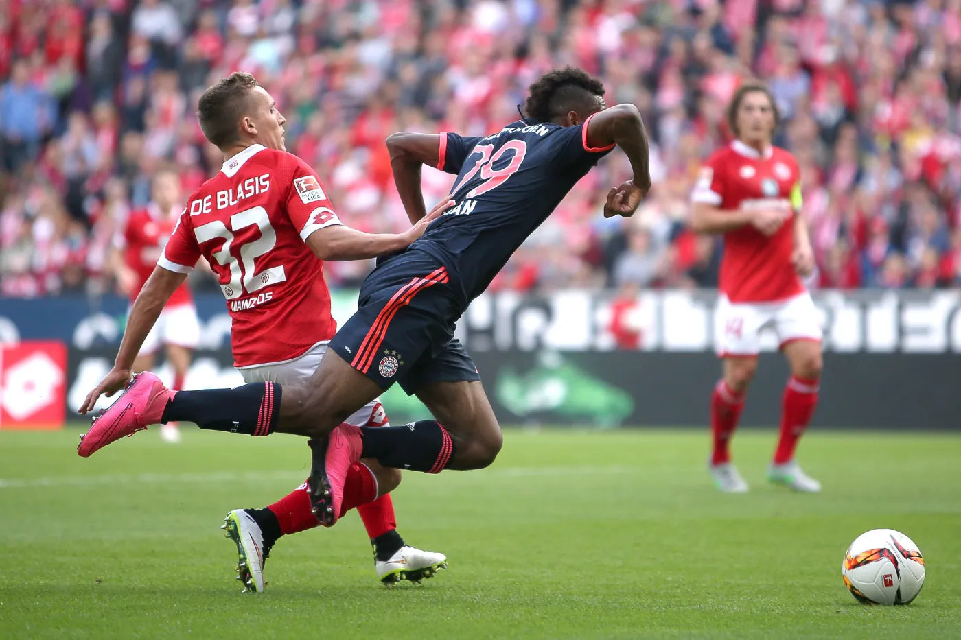 Pablo de Blasis i Kingsley Coman