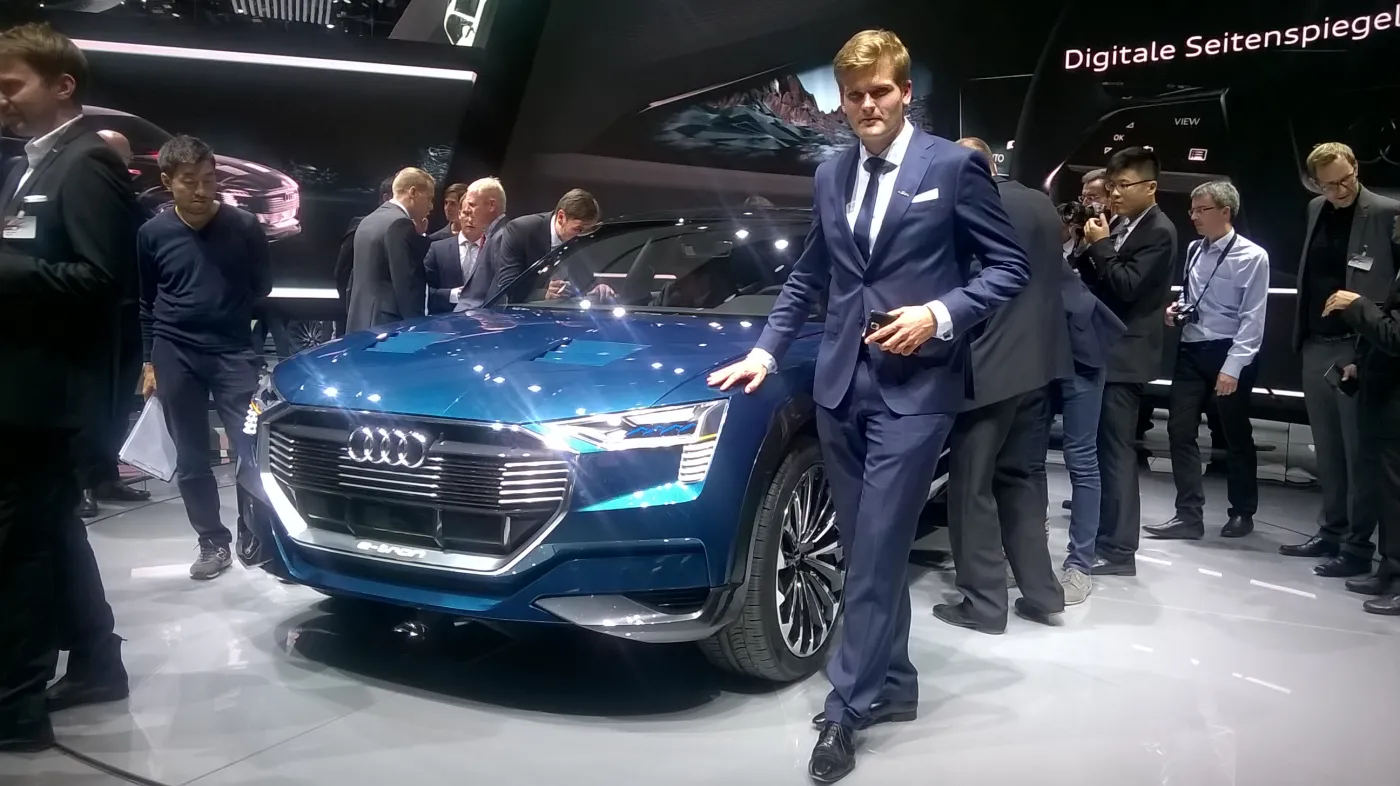 Kamil Łabanowicz zaprojektował Audi e-tron quattro