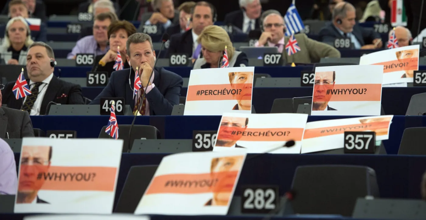 Przeciwnicy Merkel i Hollande'a w europarlamencie